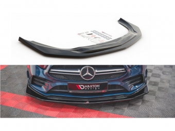 SPOILER / LIP DELANTERO V3 PARA MERCEDES CLASE A A35 AMG W177 2018-