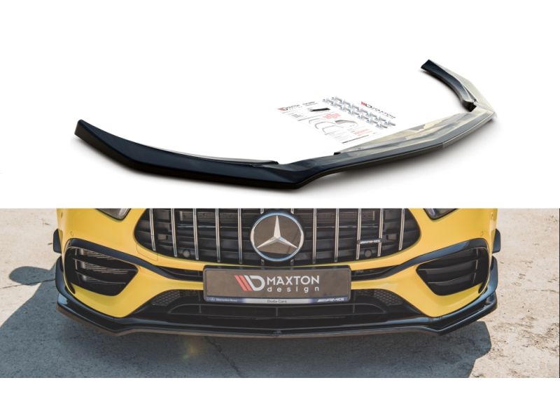 Peça - Spoiler / Lip Dianteiro V1 Para Mercedes Clase A A45 S Aero 