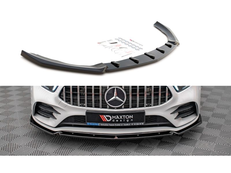 Peça - Spoiler / Lip Dianteiro V4 Para Mercedes Clase A A35 Amg / A