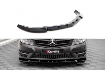 SPOILER / LIP DELANTERO V1 PARA MERCEDES CLASE C W204 AMG-LINE 2011-2015