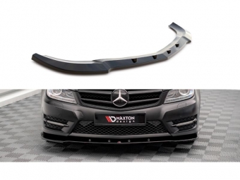 SPOILER / LIP DELANTERO V2 PARA MERCEDES CLASE C W204 AMG-LINE 2011-2015