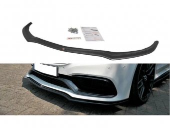 SPOILER / LIP DIANTEIRO V1 PARA MERCEDES CLASE C C205 C63 AMG COUPE 2016-2018