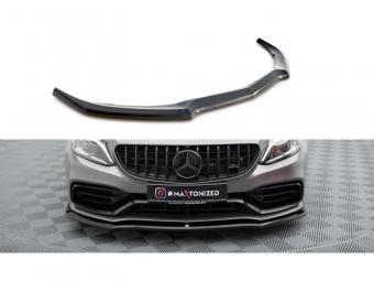 SPOILER / LIP DIANTEIRO V1 PARA MERCEDES CLASE C W205 C63 AMG 2018-2021