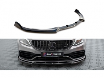 SPOILER / LIP DELANTERO V2 PARA MERCEDES CLASE C W205 C63 AMG 2018-2021