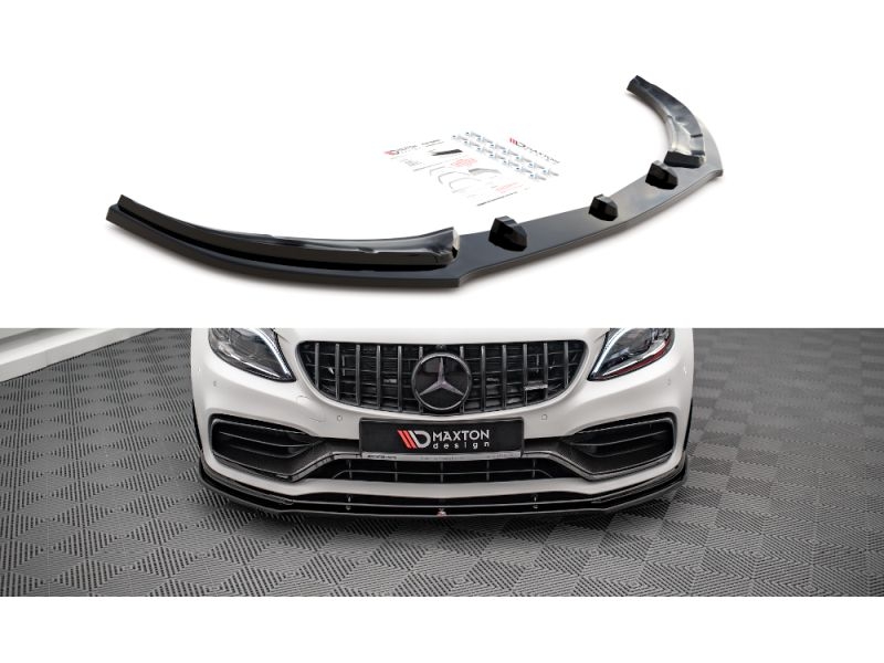 Peça - Spoiler / Lip Dianteiro V1 Para Mercedes Clase C C63 Coupe A