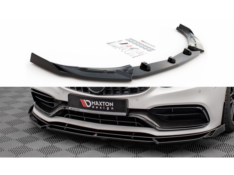 Peça - Spoiler / Lip Dianteiro V2 Para Mercedes Clase C C63 Coupe A