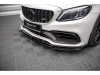 SPOILER / LIP DELANTERO V2 PARA MERCEDES CLASE C C63 COUPE AMG AERO C205 2018-2021