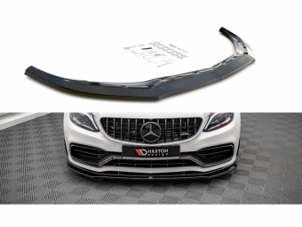 SPOILER / LIP DIANTEIRO V3 PARA MERCEDES CLASE C C63 COUPE AMG AERO C205 2018-2021