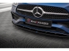 SPOILER / LIP DELANTERO V2 PARA MERCEDES CLASE C W206 AMG-LINE/C43 AMG 2021-