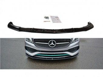 SPOILER / LIP DELANTERO V1 PARA MERCEDES CLA C117 AMG-LINE 2017-2019