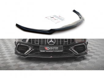 SPOILER / LIP DIANTEIRO V1 PARA MERCEDES CLA A45 AMG AERO C118 2019-2023