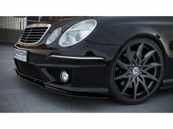 SPOILER / LIP DELANTERO PARA MERCEDES CLASE E W211 AMG MODEL: 2006-2009