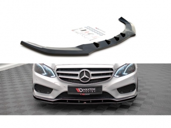 SPOILER / LIP DELANTERO V1 PARA MERCEDES CLASE E AMG-LINE W212 2012-2016