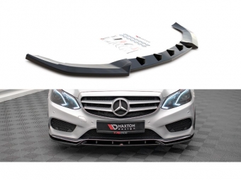 SPOILER / LIP DELANTERO V2 PARA MERCEDES CLASE E AMG-LINE W212 2012-2016