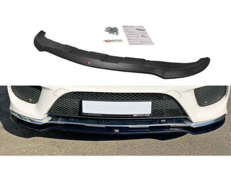 Peça - Spoiler / Lip Dianteiro V1 Para Mercedes Gle W166 Amg-Line 2