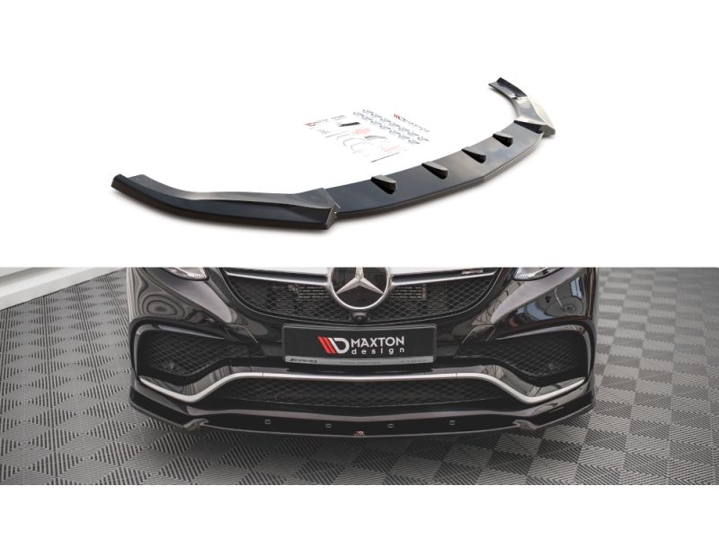 Peça - Spoiler / Lip Dianteiro V1 Para Mercedes Gle Coupe 63 Amg C2