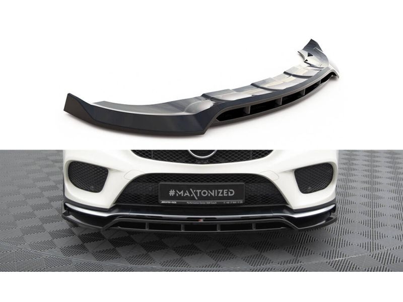 Peça - Spoiler / Lip Dianteiro V2 Para Mercedes Gle Coupe C292 Amg-