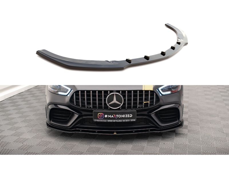 Peça - Spoiler / Lip Dianteiro V2 Para Mercedes Amg Gt 63S Coupe Ae