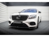 SPOILER / LIP DELANTERO V1 PARA MERCEDES CLASE S AMG-LINE W222 2017-2020