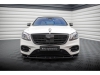 SPOILER / LIP DELANTERO V2 PARA MERCEDES CLASE S AMG-LINE W222 2017-2020