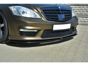 SPOILER / LIP DIANTEIRO PARA MERCEDES CLASE S W221 AMG VERSION 2009-2013