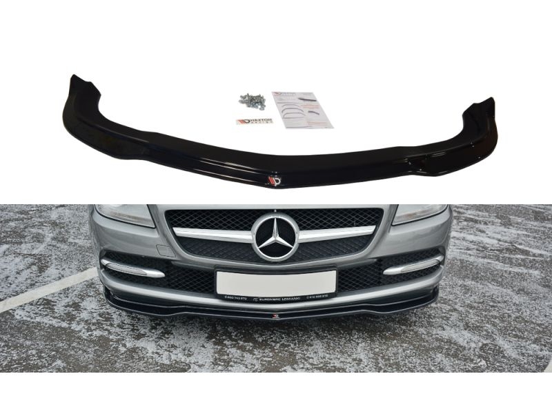 Peça - Spoiler / Lip Dianteiro V1 Para Mercedes Slk R172 2011-2015