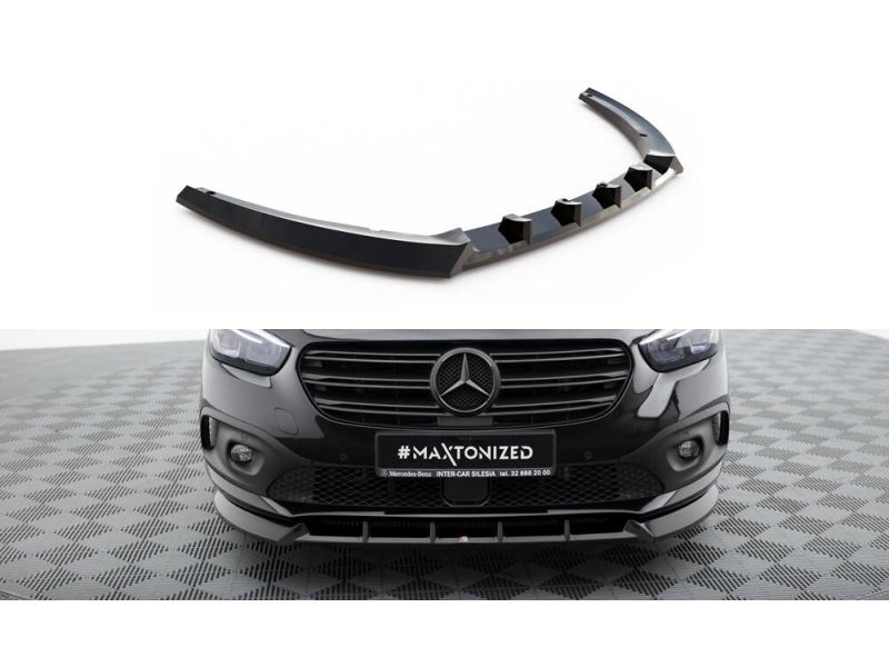 Peça - Spoiler / Lip Dianteiro Para Mercedes T W420 2021-