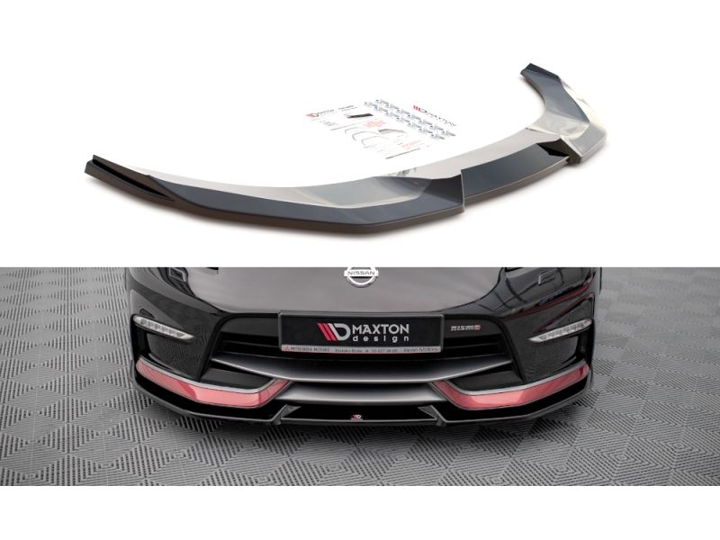 Peça - Spoiler / Lip Dianteiro V2 Para Nissan 370Z Nismo 2014-2020