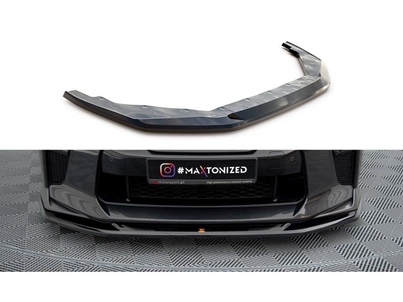 Peça - Spoiler / Lip Dianteiro V1 Para Nissan Gtr R35 2016-2022