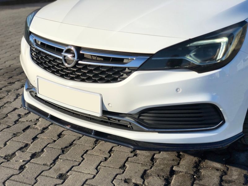 Peça - Spoiler / Lip Dianteiro V1 Para Opel Astra K Opc-Line 2015-