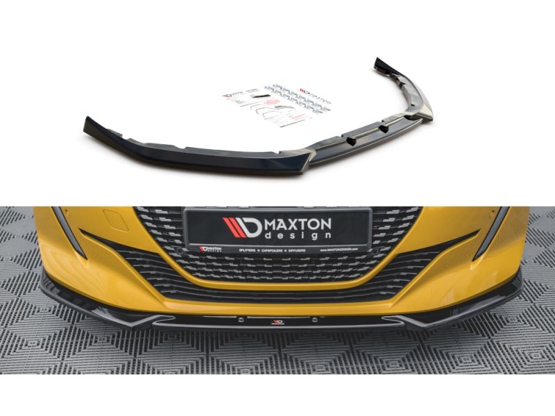 Peça - Spoiler / Lip Dianteiro V2 Para Peugeot 208 Mk2 2019-