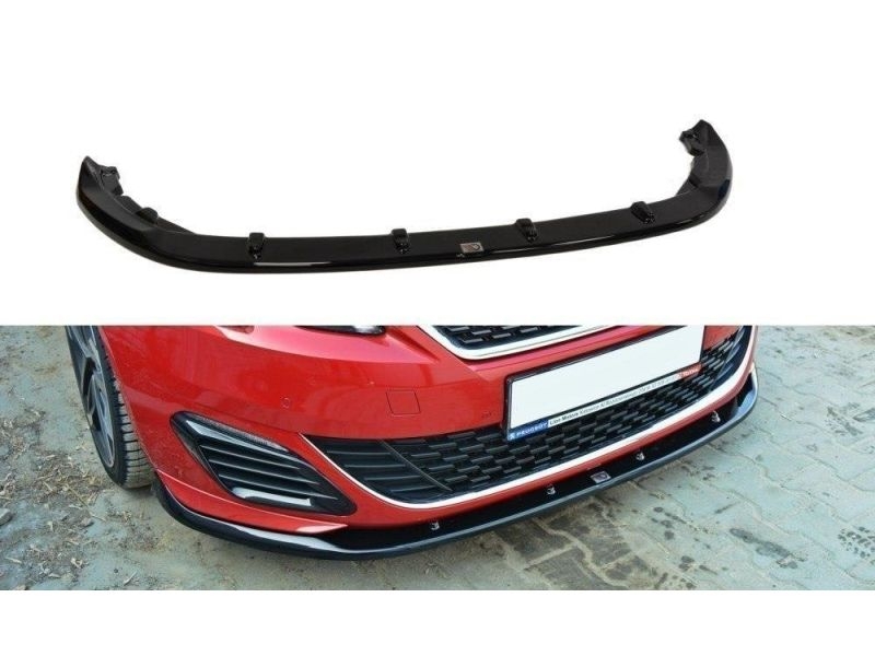 Peça - Spoiler / Lip Dianteiro V2 Para Peugeot 308 Ii Gti 2015-2017