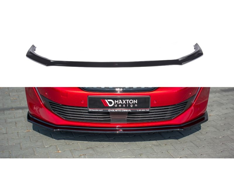 Peça - Spoiler / Lip Dianteiro V2 Para Peugeot 508 Gt Mk2 2018-2023