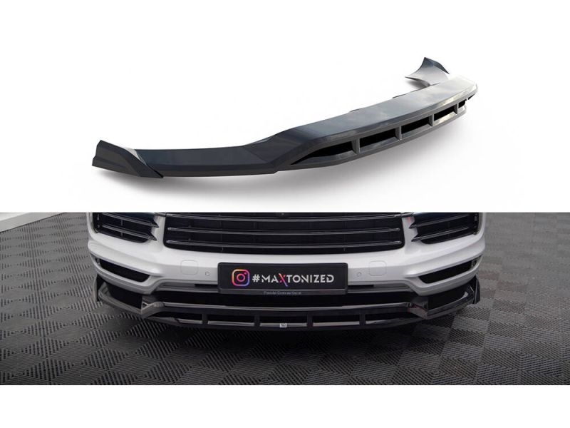 Peça - Spoiler / Lip Dianteiro Para Porsche Cayenne Coupe Mk3 2019-