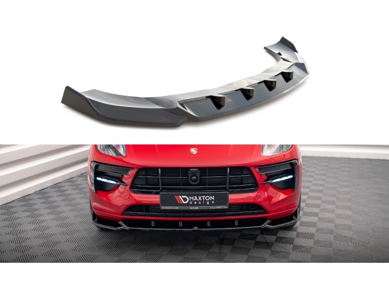 Peça - Spoiler / Lip Dianteiro V1 Para Porsche Macan Gts / Sport Mk