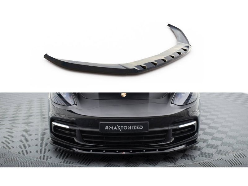 Peça - Spoiler / Lip Dianteiro V1 Para Porsche Panamera 4S / E-Hybr