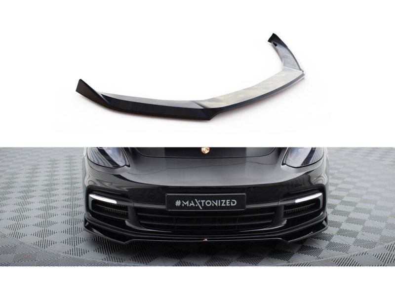 Peça - Spoiler / Lip Dianteiro V2 Para Porsche Panamera 4S / E-Hybr