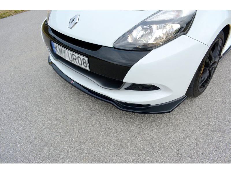 Peça - Spoiler / Lip Dianteiro V1 Para Renault Clio Mk3 Rs 2009-201