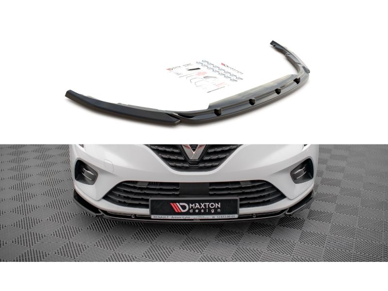 Peça - Spoiler / Lip Dianteiro V1 Para Renault Clio Mk5 2019-2023