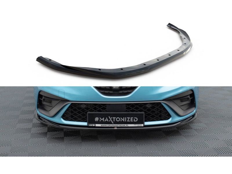 Peça - Spoiler / Lip Dianteiro V2 Para Renault Clio Rs-Line Mk5 201