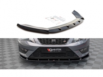 SPOILER / LIP DELANTERO V1 PARA SEAT LEON 5F FR / CUPRA 2012-2016