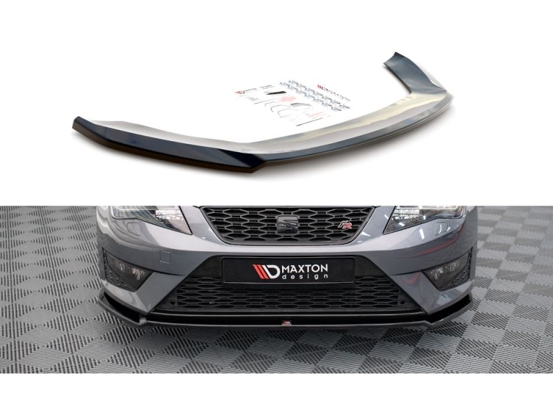 Peça - Spoiler / Lip Dianteiro V2 Para Seat Leon 5F Fr / Cupra 2012