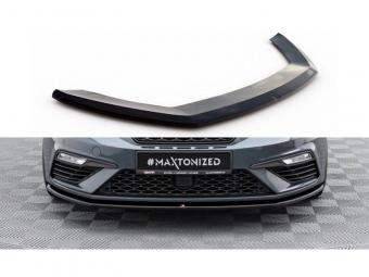 SPOILER / LIP DIANTEIRO V1 PARA SEAT LEON 5F FR / CUPRA 2017-2020