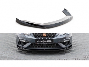 SPOILER / LIP DELANTERO V5 PARA SEAT LEON 5F FR / CUPRA 2017-2020