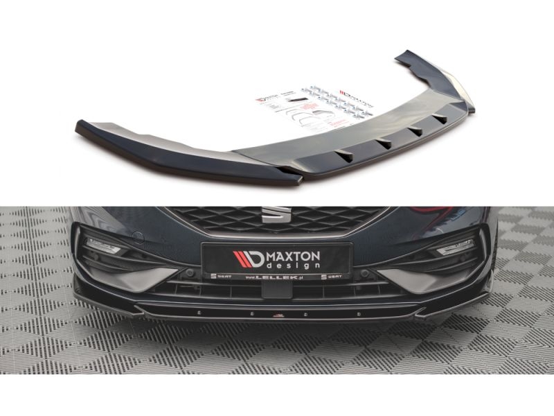 Peça - Spoiler / Lip Dianteiro V2 Para Seat Leon Kl Fr Mk4 2020-