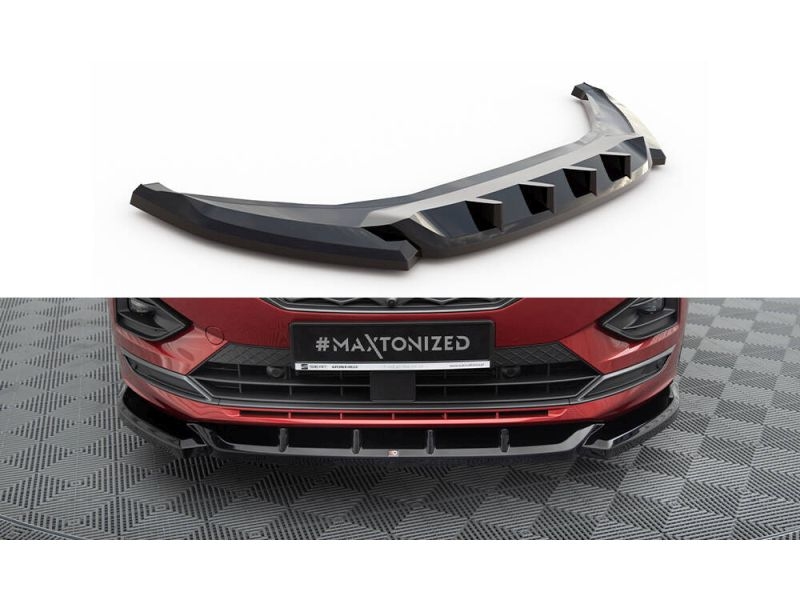 Peça - Spoiler / Lip Dianteiro V1 Para Seat Tarraco Fr Mk1 2018-