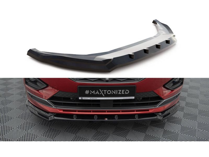 Peça - Spoiler / Lip Dianteiro V2 Para Seat Tarraco Fr Mk1 2018-