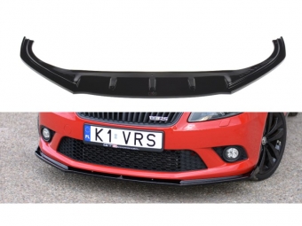 SPOILER / LIP DIANTEIRO PARA SKODA FABIA RS MK2 2010-2014