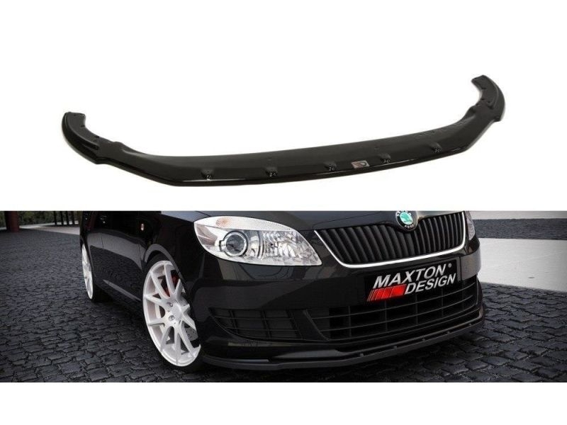 Peça - Spoiler / Lip Dianteiro Para Skoda Fabia Mk2 2010-2014