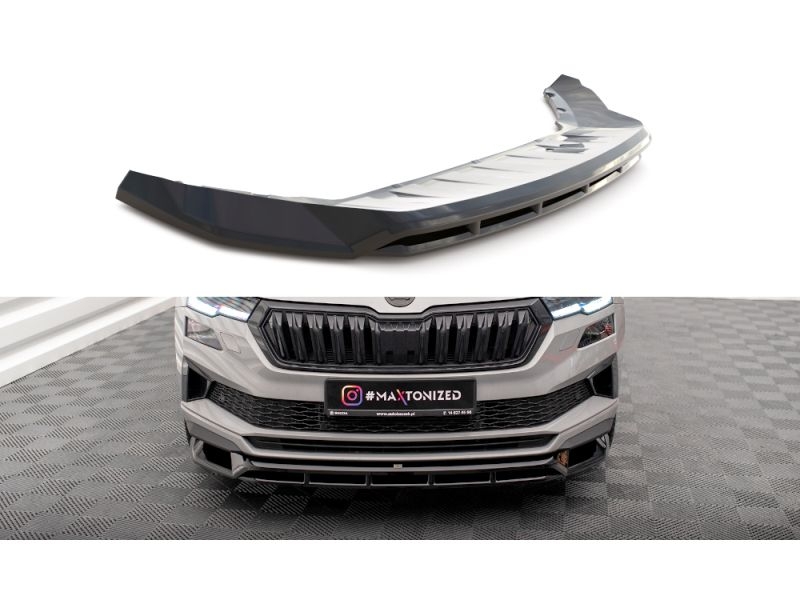 Peça - Spoiler / Lip Dianteiro Para Skoda Karoq Sportline 2021-